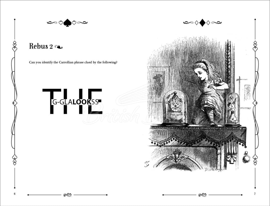 Книга Alice in Wonderland Puzzles зображення 1