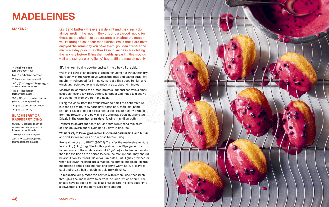 Книга Cook: Sweet: Essential Recipes for Cakes, Desserts and More зображення 4