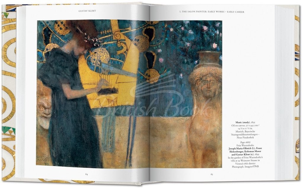 Книга Gustav Klimt. Drawings and Paintings изображение 2