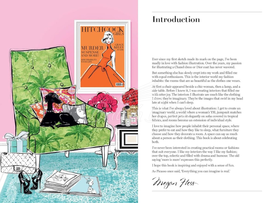 Книга Fashion House: Illustrated Interiors from the Icons of Style зображення 3
