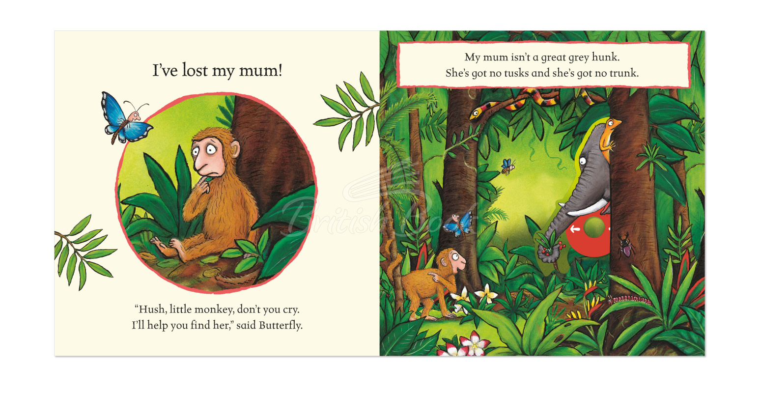 Книга Monkey Puzzle (A Push, Pull and Slide Book) зображення 2
