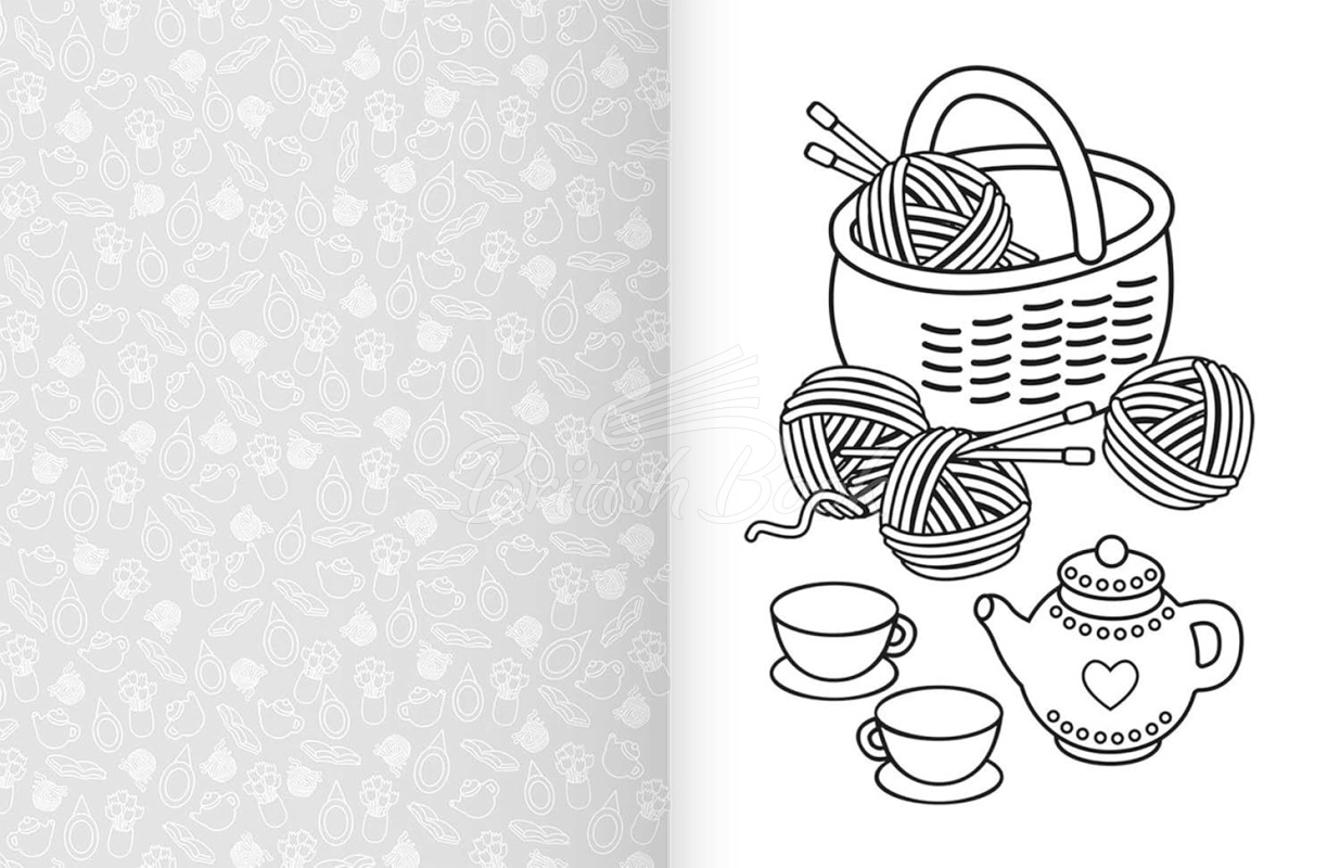 Книга Cozy World Comfy Home: Easy Colouring and Sticker Scene зображення 5
