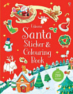 Santa Sticker and Colouring Book
