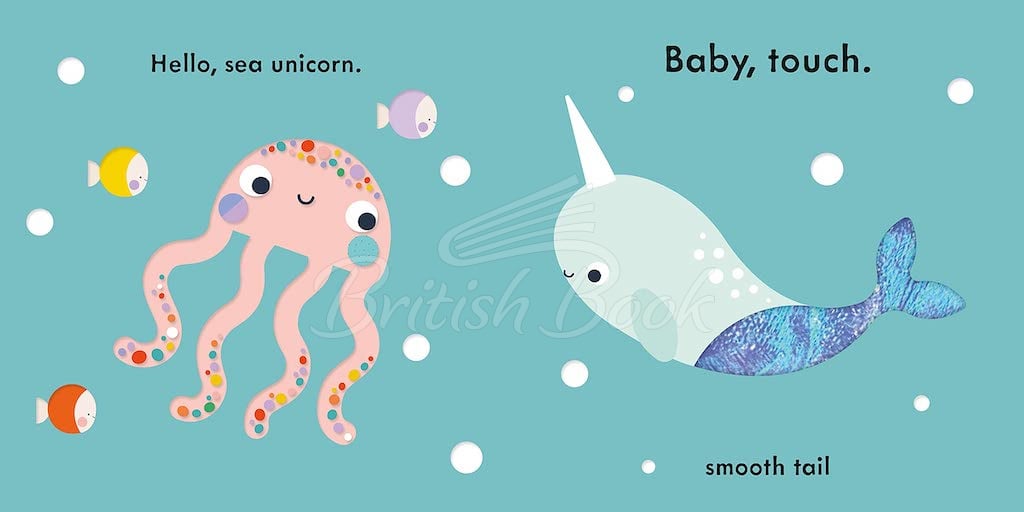 Книга Baby Touch: Unicorns (A Touch-and-Feel Playbook) зображення 2