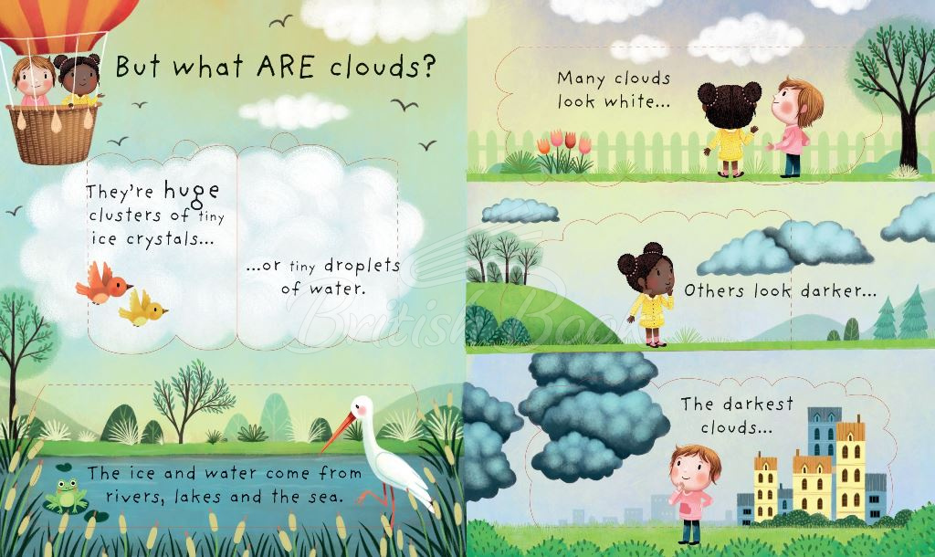 Книга Lift-the-flap Very First Questions and Answers: What are Clouds? изображение 2