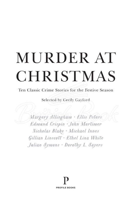 Книга Murder at Christmas: Ten Classic Crime Stories for the Festive Season зображення 1