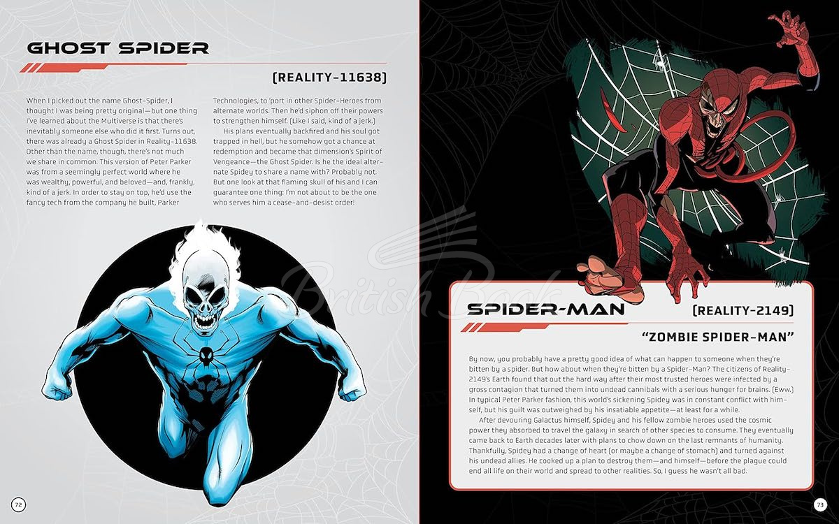 Книга Marvel: Illustrated Guide to the Spider-Verse изображение 4