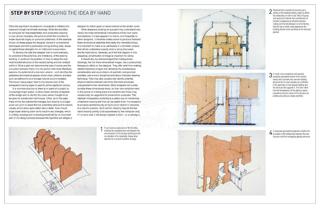 Книга Drawing for Interior Design изображение 5
