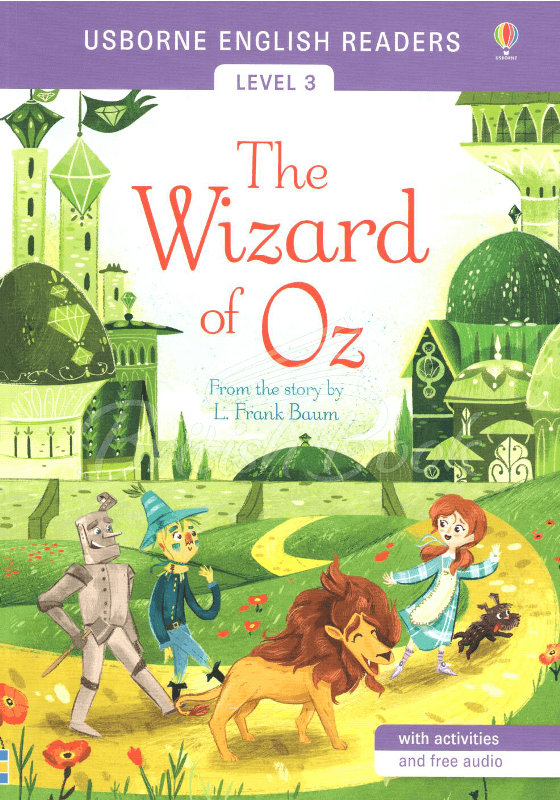 Книга Usborne English Readers Level 3 The Wizard of Oz зображення