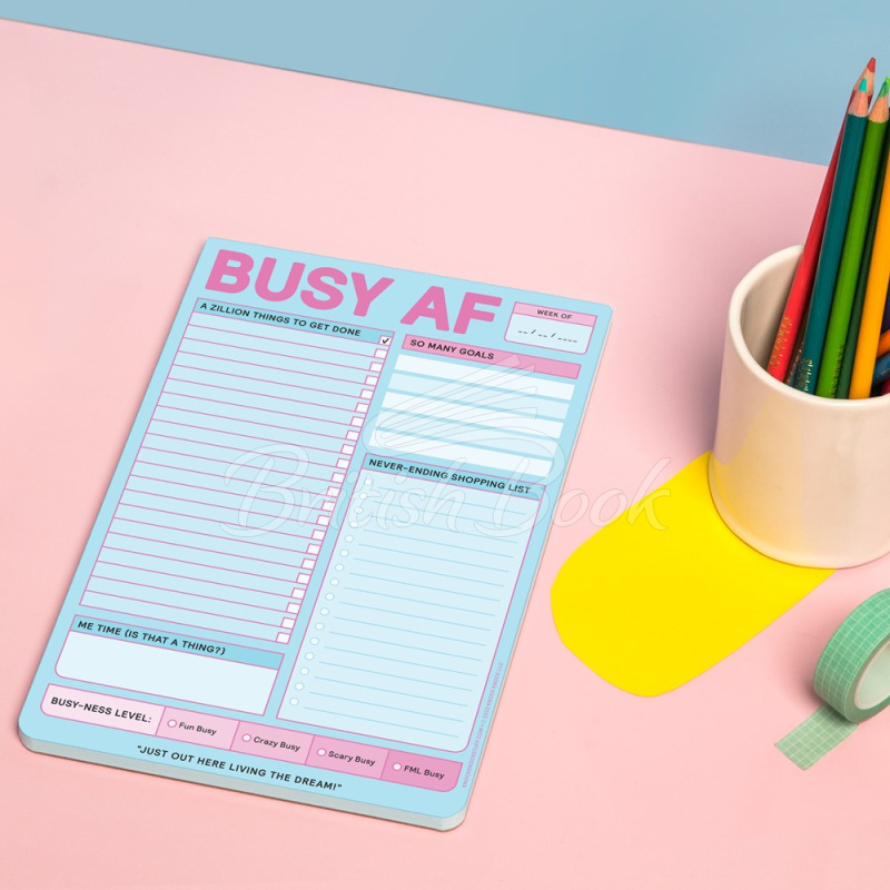Бумага для заметок Busy AF Pad изображение 2