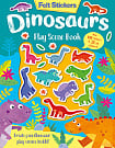 Felt Stickers: Dinosaurs Play Scene Book