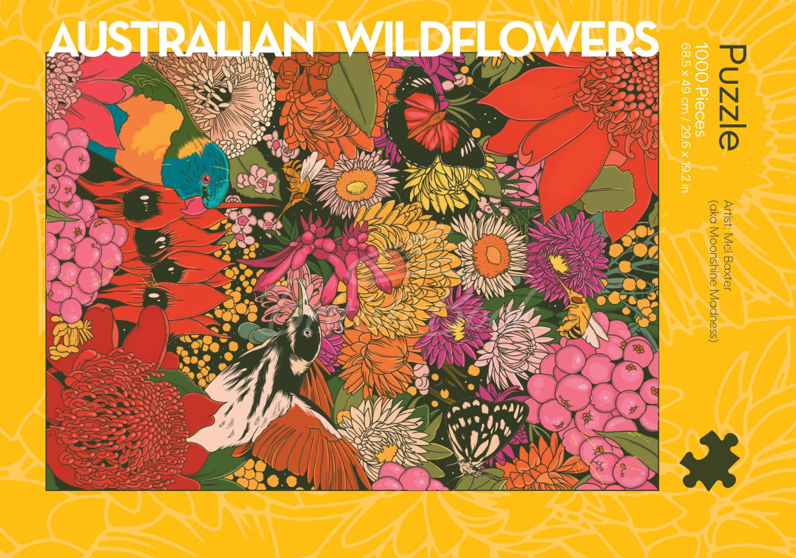 Пазл Australian Wildflowers 1000-Piece Puzzle изображение 1