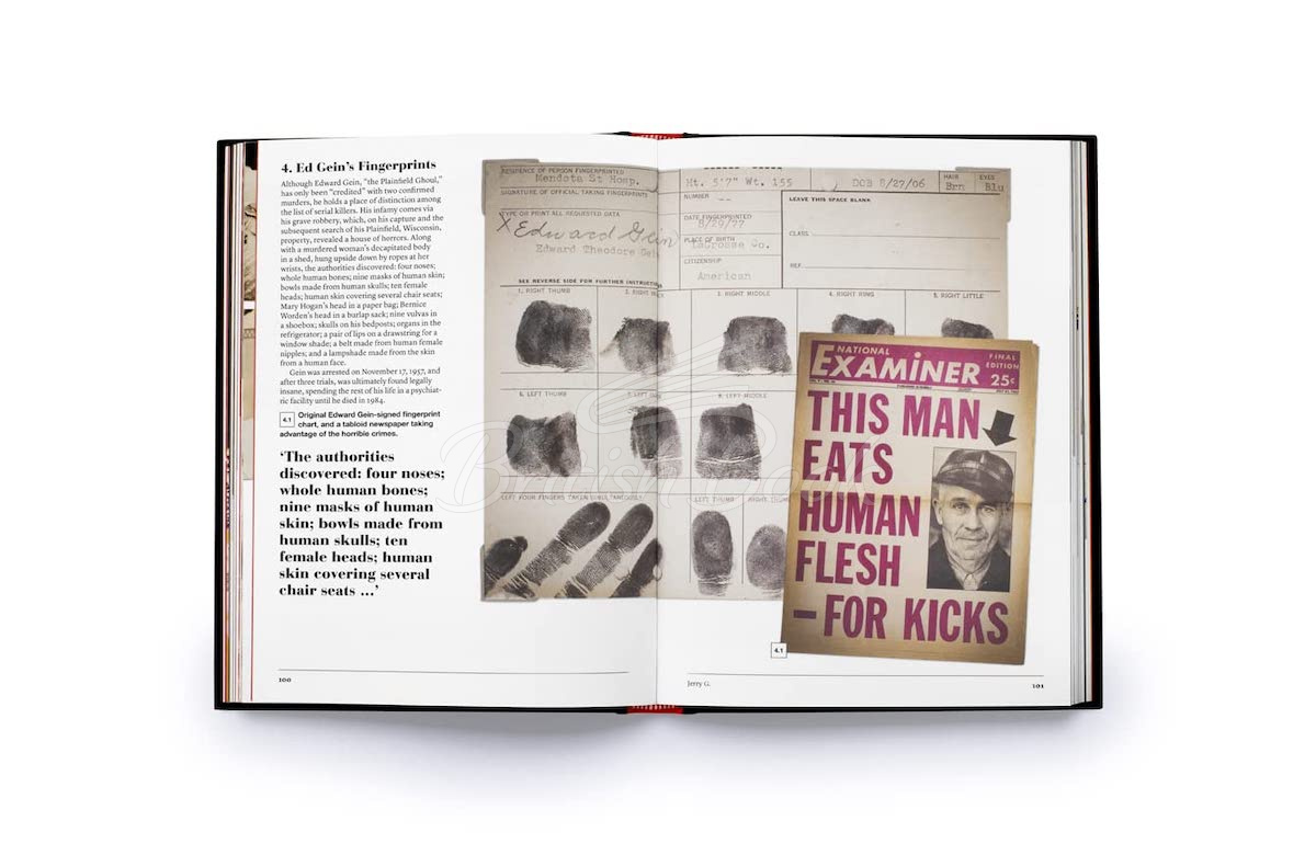 Книга Killer Collections: Dark Artifacts from True Crime зображення 4