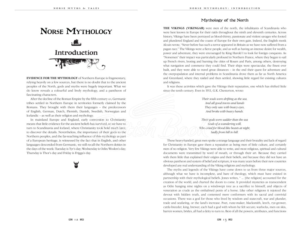 Книга Norse Myths & Tales зображення 2