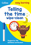Collins Easy Learning Preschool: Telling the Time Wipe Clean Activity Book