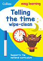 Collins Easy Learning Preschool: Telling the Time Wipe Clean Activity Book