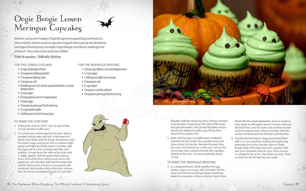 Книга The Nightmare Before Christmas: The Official Cookbook and Entertaining Guide зображення 3