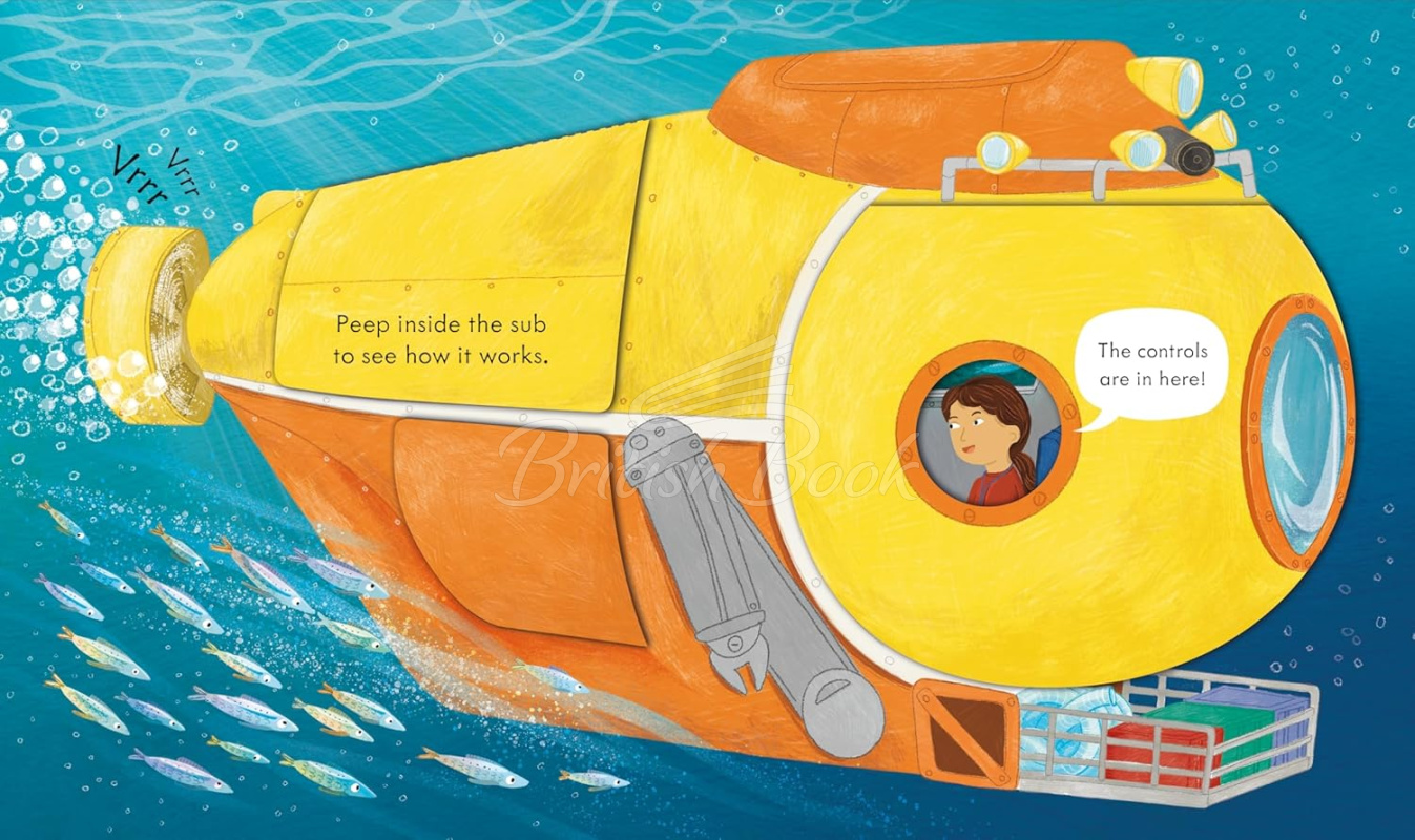 Книга Peep inside How a Submarine Works зображення 2