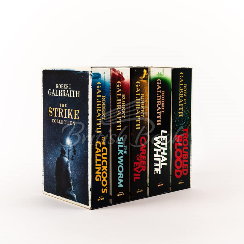 Набор книг Cormoran Strike: The Strike Collection Box Set изображение 4