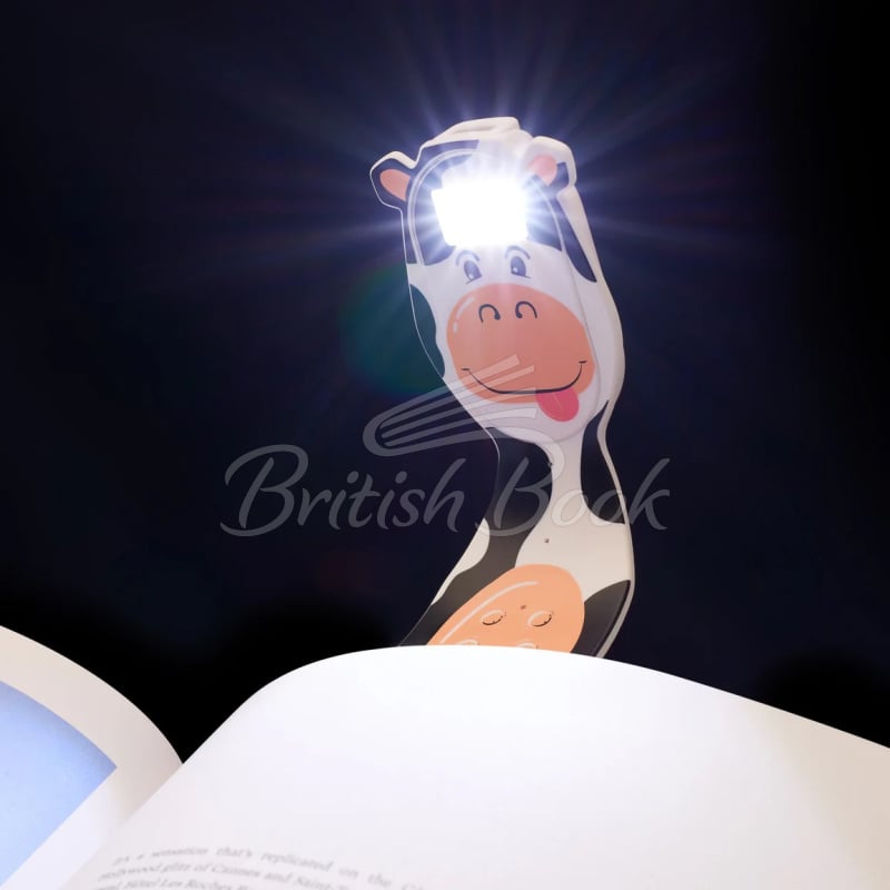 Ліхтарик для книжок Flexilight Rechargeable Pals Cow зображення 1