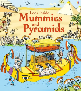Книга Look inside Mummies and Pyramids зображення