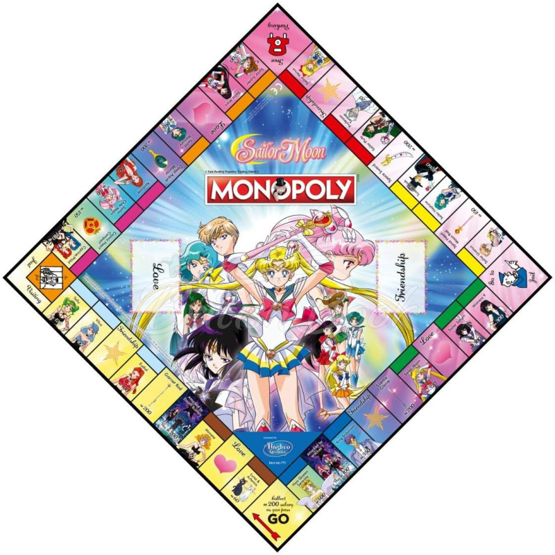 Настільна гра Monopoly Sailor Moon зображення 2