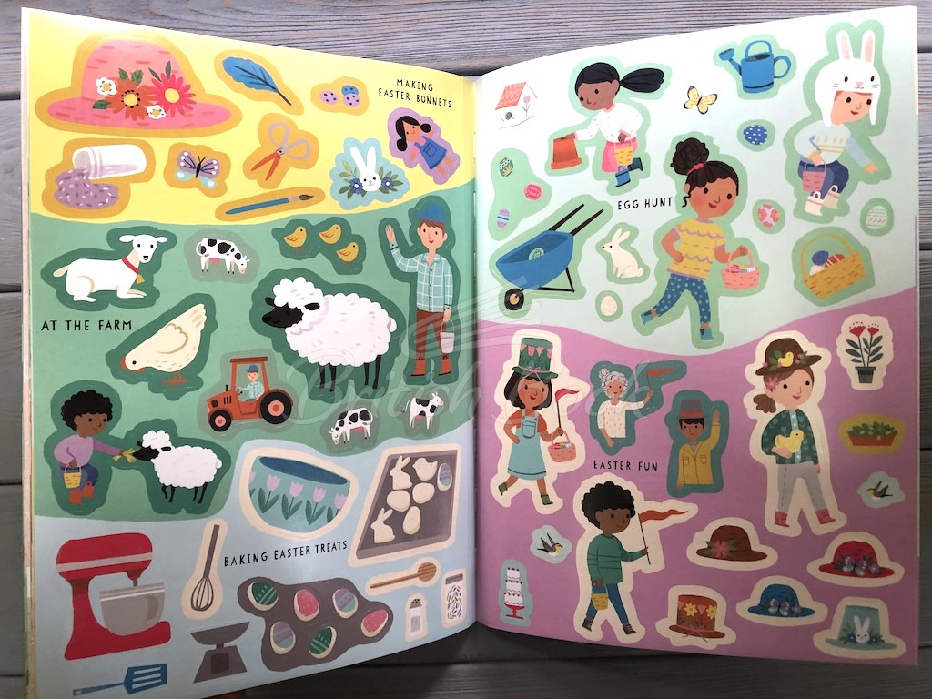 Книга A Sticker Storybook: Getting Ready for Spring изображение 2