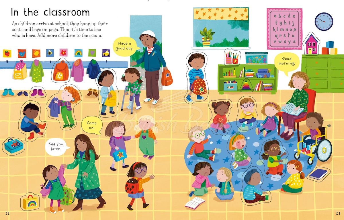 Книга First Sticker Book: First Experiences зображення 5