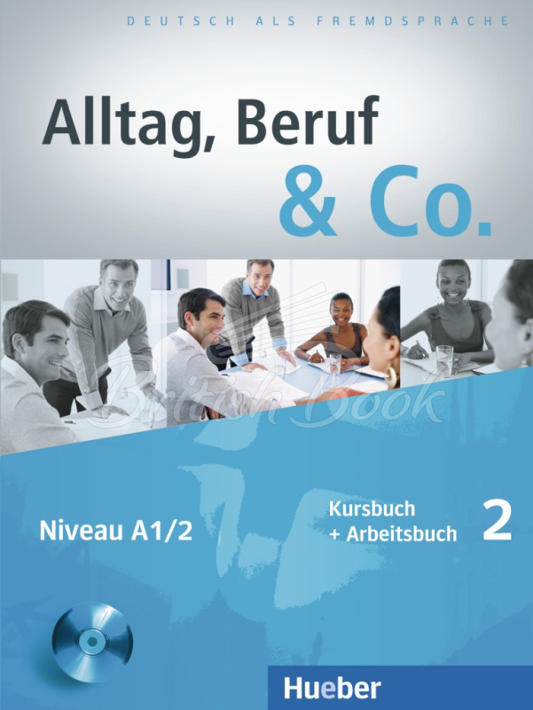 Підручник Alltag, Beruf und Co. 2 Kursbuch + Arbeitsbuch mit Audio-CD zum Arbeitsbuch зображення