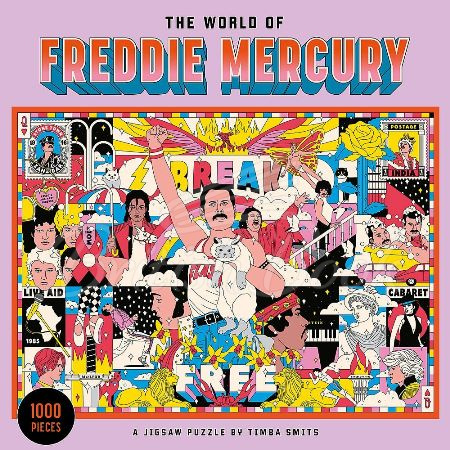 Пазл The World of Freddie Mercury: A Jigsaw Puzzle изображение