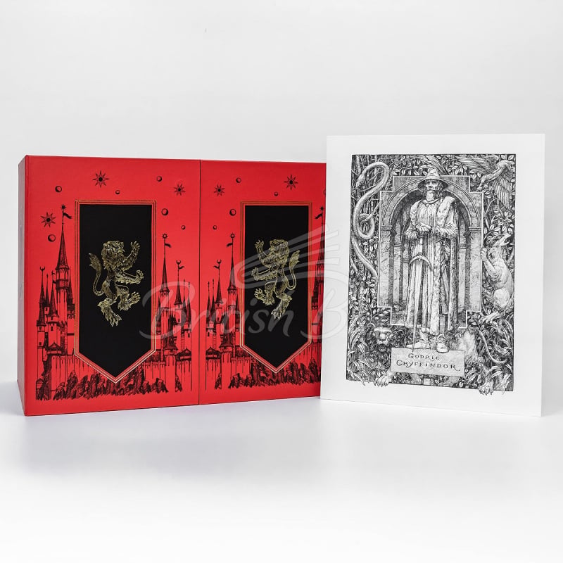 Набір книжок Harry Potter House Editions Gryffindor Hardback Box Set зображення 3