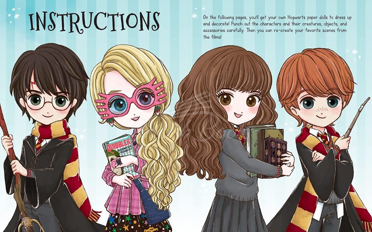 Книга Harry Potter: Hogwarts Dress-Up! изображение 3