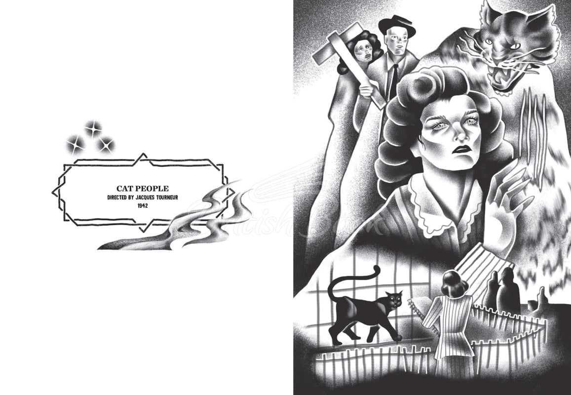 Книга Classic Horror Movies Coloring Book зображення 9