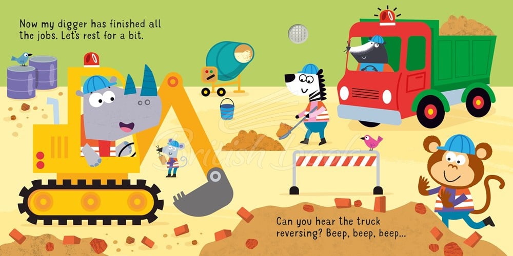Книга Let's Go on a Digger! зображення 4