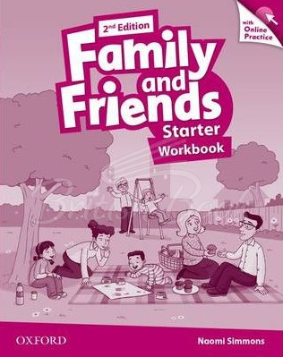 Рабочая тетрадь Family and Friends 2nd Edition Starter Workbook with Online Practice изображение