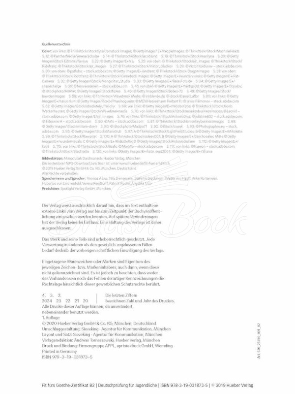 Книга Fit fürs Goethe-Zertifikat B2 für Jugendliche зображення 12