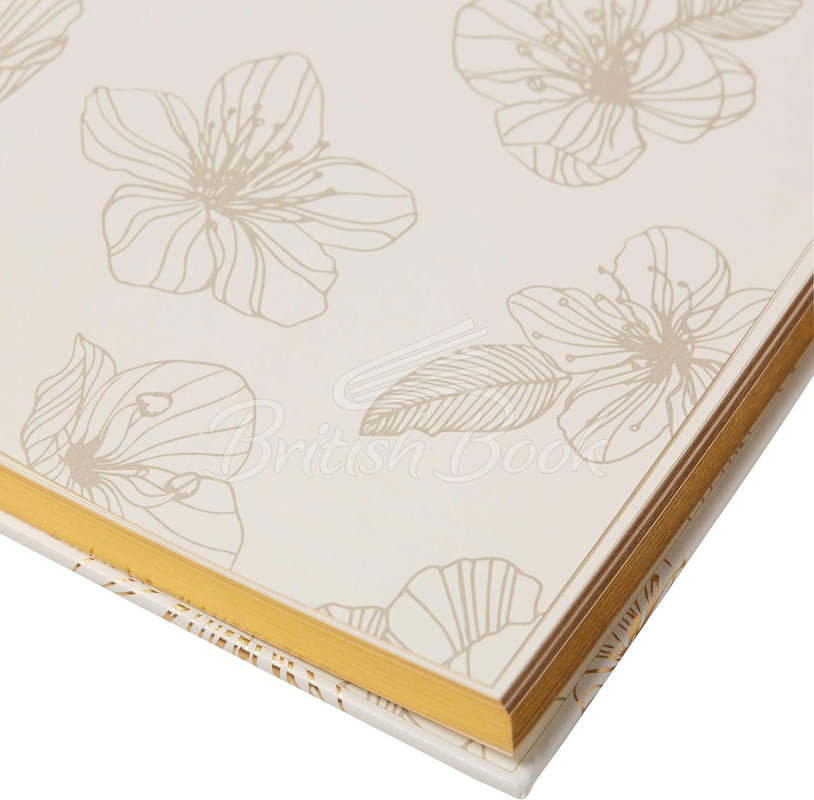 Блокнот Desk Notebook Gold Flowers зображення 4