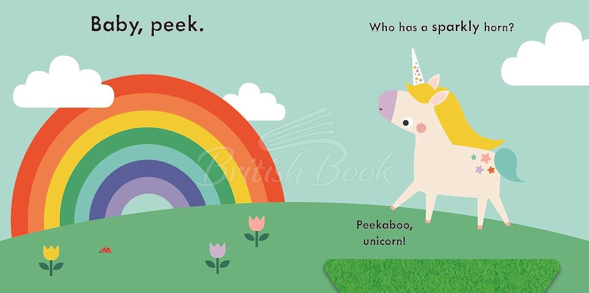 Книга Baby Touch: Magical Peekaboo (A Felt Flap Playbook) изображение 4