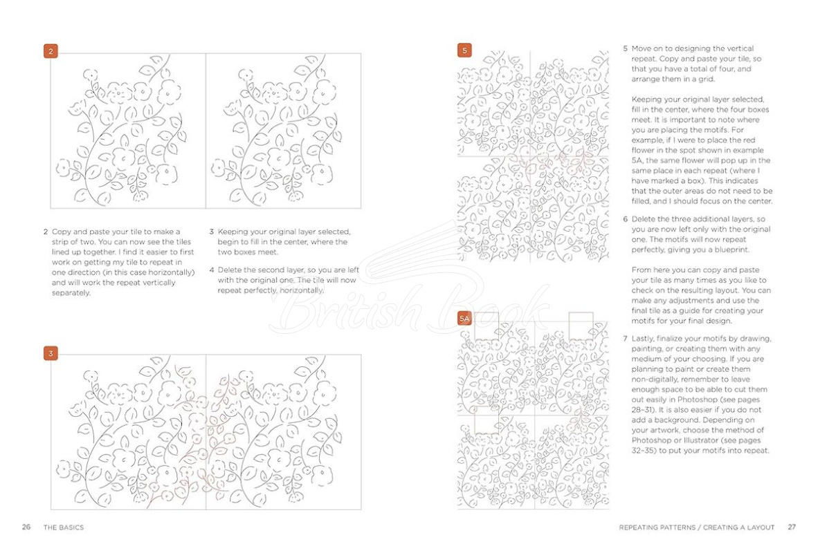 Книга From Petal to Pattern: Design Your Own Floral Patterns изображение 3