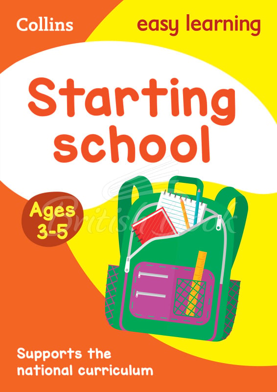Книга Collins Easy Learning Preschool: Starting School (Ages 3-5) зображення