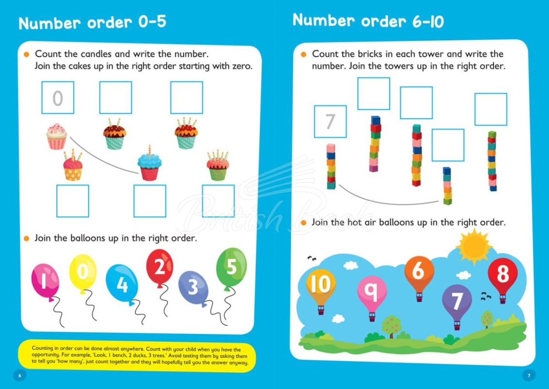 Книга Collins Easy Learning Preschool: Numbers Workbook (Ages 3-5) изображение 2