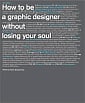 How to be a Graphic Designer Without Losing Your Soul
