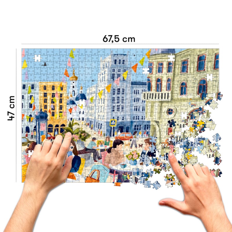 Пазл Незламний Харків 1000 Piece Puzzle зображення 4