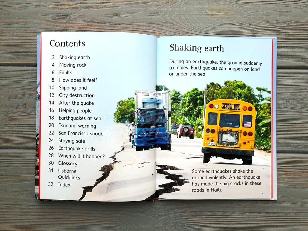 Книга Usborne Beginners Earthquakes and Tsunamis зображення 2