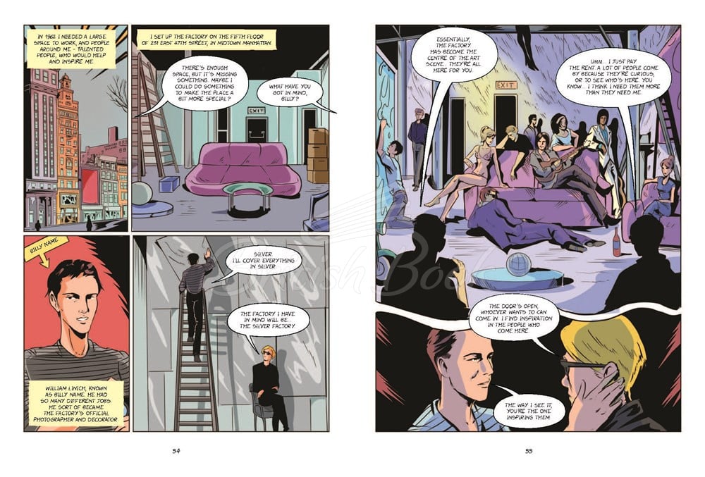 Книга Andy Warhol: A Graphic Biography изображение 4