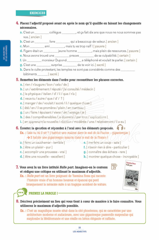 Книжка з диском Grammaire Essentielle du Français 100% FLE B2 Livre avec CD mp3 зображення 16