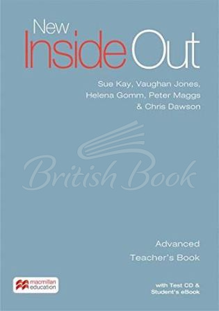 Книга для вчителя New Inside Out Advanced Teacher's Book with eBook Pack зображення