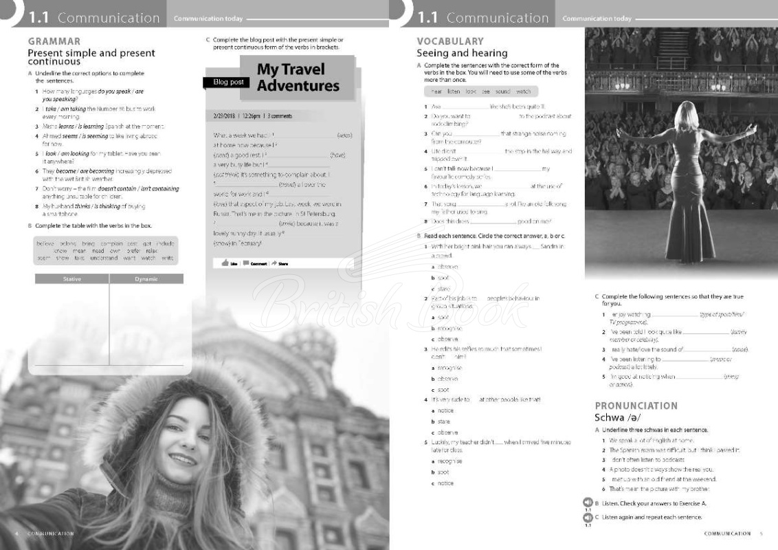 Рабочая тетрадь Language Hub Intermediate Workbook with key изображение 1