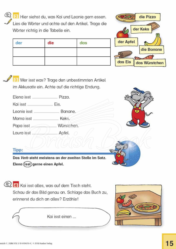 Книга Spielerisch Deutsch lernen Lernstufe 1 Wortschatz und Grammatik изображение 2