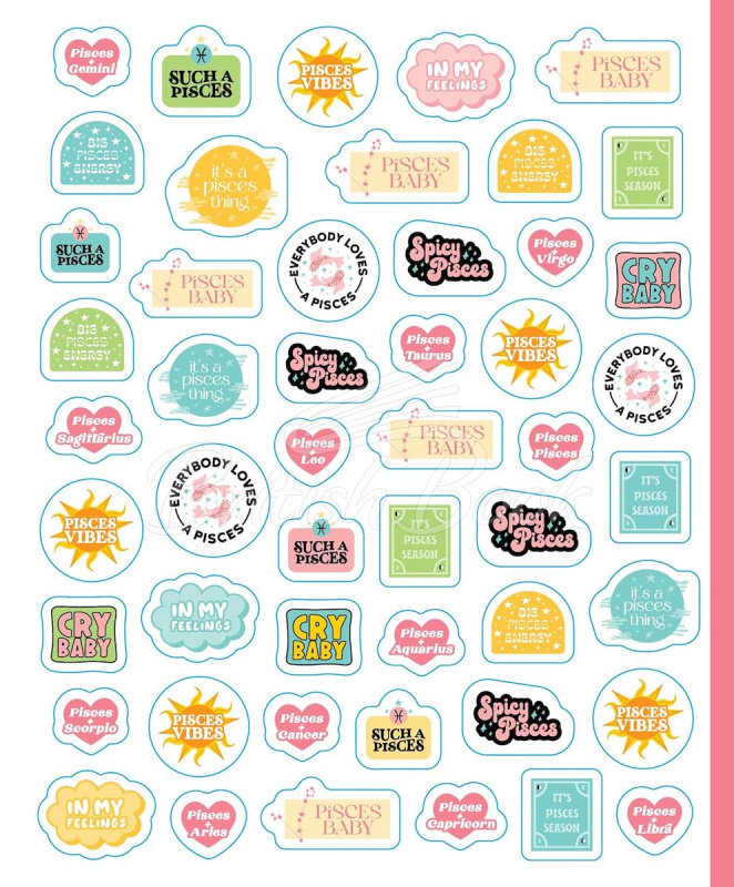 Стікербук So. Many. Astrology Stickers зображення 8